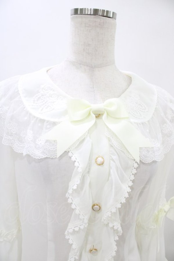 画像4: BABY,THE STARS SHINE BRIGHT / Albertineブラウス Free オフ白 H-25-09-18-1022-BA-BL-NS-ZH (4)