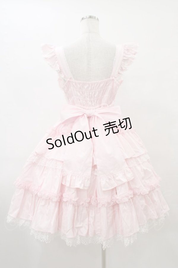 画像2: Angelic Pretty / Melody Frillジャンパースカート Free ピンク H-25-09-18-1024-AP-OP-NS-ZH (2)