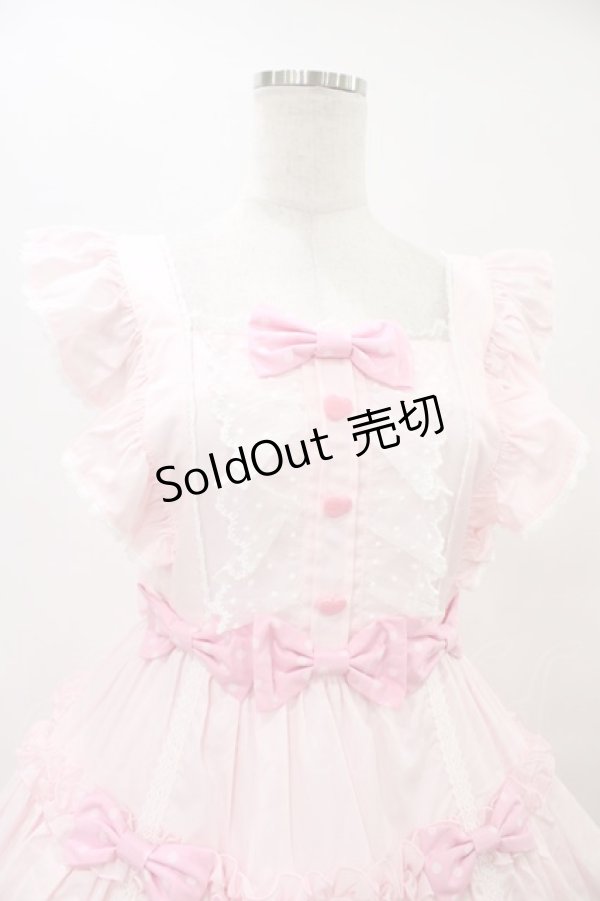 画像4: Angelic Pretty / Melody Frillジャンパースカート Free ピンク H-25-09-18-1024-AP-OP-NS-ZH (4)