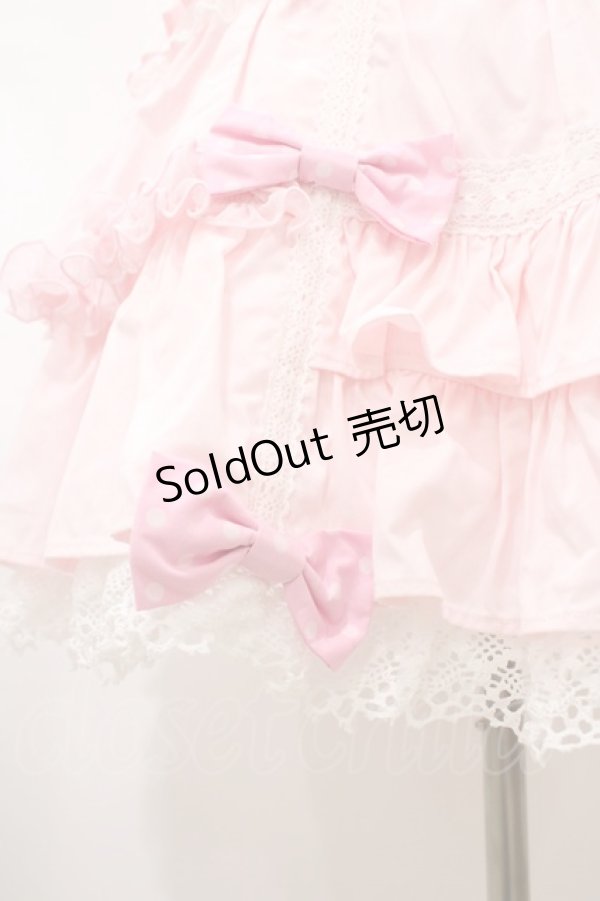 画像5: Angelic Pretty / Melody Frillジャンパースカート Free ピンク H-25-09-18-1024-AP-OP-NS-ZH (5)