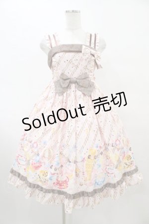 画像: metamorphose / Flavor Parade ハイウエストジャンパースカート Free ピンク H-25-09-18-1025-ME-OP-NS-ZH