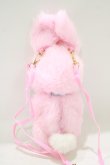 画像3: Angelic Pretty / BUNNY TOYぬいぐるみポーチ  ピンク H-25-09-18-058-AP-BG-NS-ZH (3)
