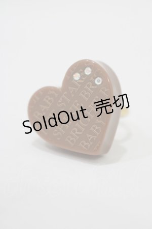画像: BABY,THE STARS SHINE BRIGHT / Loves Chocolateリング Free ブラウン H-25-09-18-066-BA-AC-NS-ZH