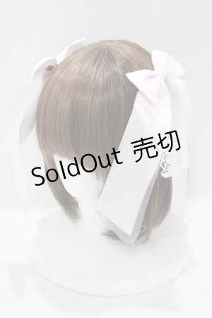 画像: Angelic Pretty / ハートチャームリボンクリップSet  ピンク H-25-09-18-077-AP-AC-NS-ZH