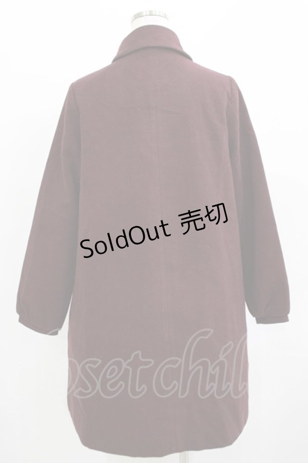 画像3: Fi.n.t / ロングコート Free Bordeaux H-25-09-18-019-CA-CO-NS-ZH (3)