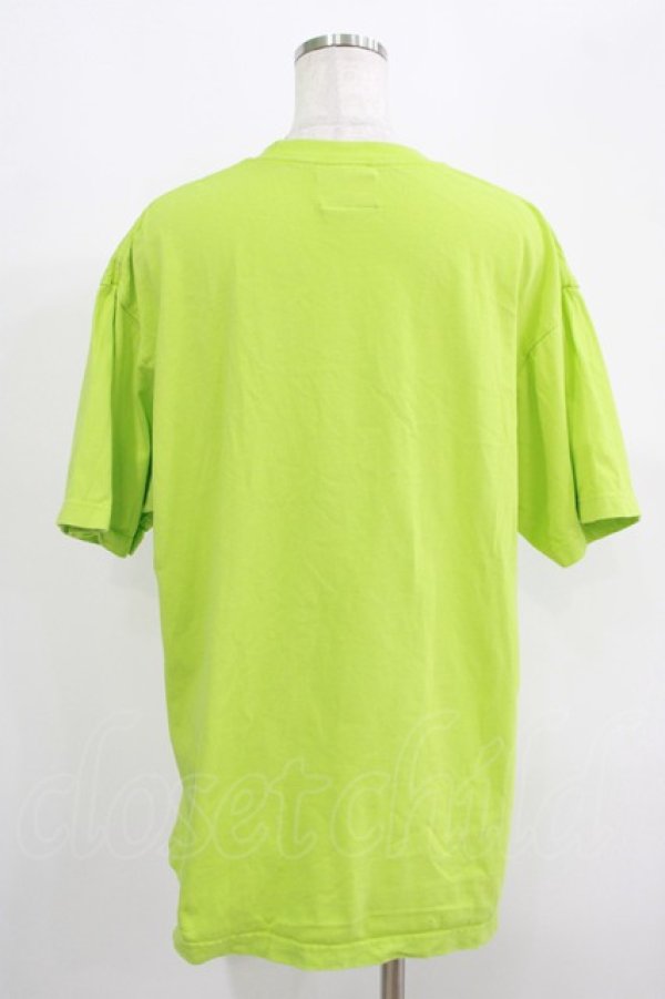 画像3: LISTEN FLAVOR / アサシンキャットビッグTシャツ  ライム H-25-09-19-043-PU-TO-KB-ZT490 (3)