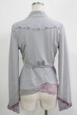 画像3: Ozz oneste / 和チャイナキャミソール＆ボレロ  グレー H-25-09-19-044-OO-TO-KB-ZH (3)