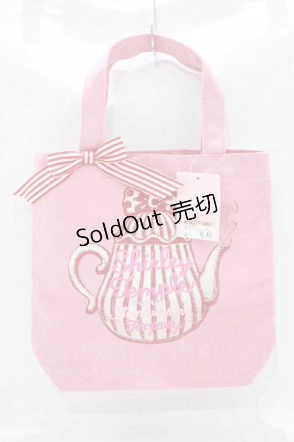 画像1: Shirley Temple / プリントトート  ピンク H-25-09-19-047-ET-BG-KB-ZH (1)