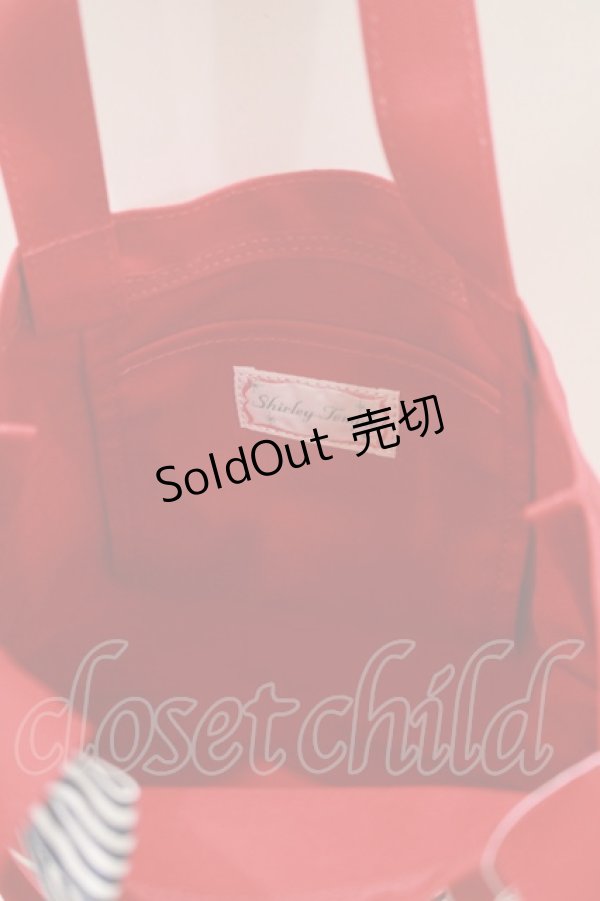 画像3: Shirley Temple / プリントトート  レッド H-25-09-19-049-ET-BG-KB-ZH (3)