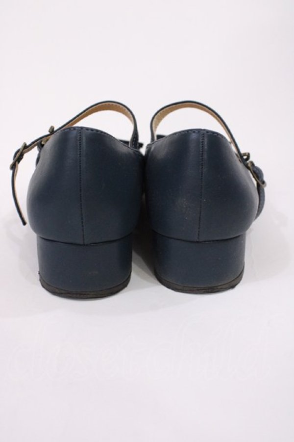 画像3: F&A / リボンストラップパンプス S/22.5〜23.0cm D/GREEN H-25-09-19-1040-LO-SH-NS-ZH (3)
