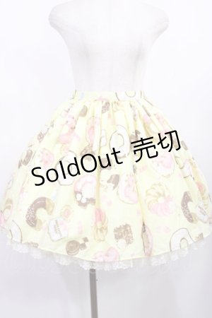 画像: Angelic Pretty / Baked Sweets Paradeスカート Free イエロー H-25-09-19-1007-AP-SK-NS-ZH