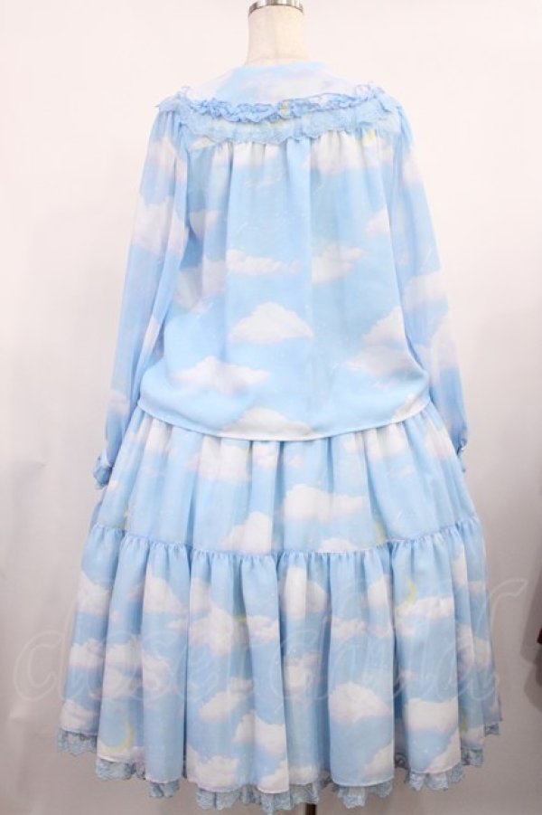 画像3: Angelic Pretty / Misty Skyブラウス&ティアードスカートSet Free サックス H-25-09-19-1001-AP-OP-NS-ZH (3)