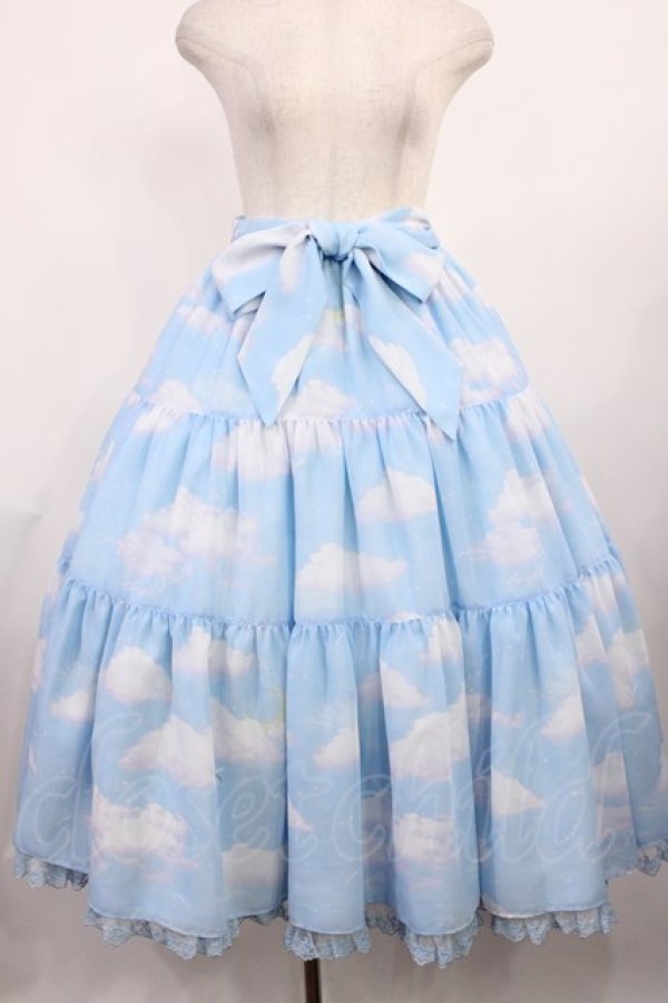 画像4: Angelic Pretty / Misty Skyブラウス&ティアードスカートSet Free サックス H-25-09-19-1001-AP-OP-NS-ZH (4)