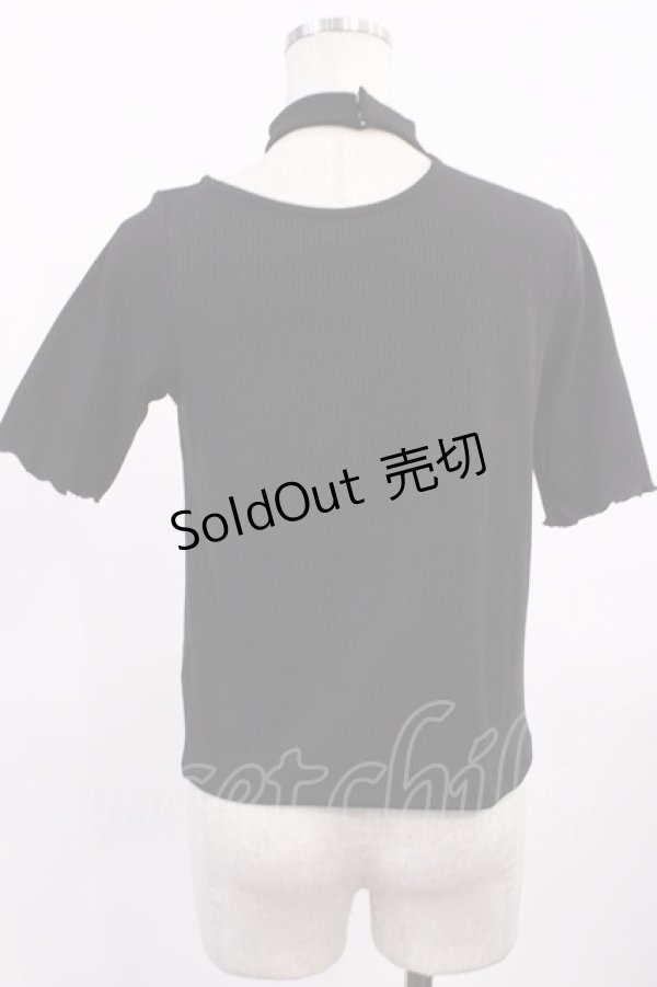 画像2: EATME / リブアームウォーマーTOP Free ブラック H-25-09-19-1024-LO-TO-NS-ZH (2)