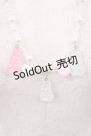 画像: Angelic Pretty / Gummy Bunnyネックレス  オフ H-25-09-19-1031-AP-AC-NS-ZH