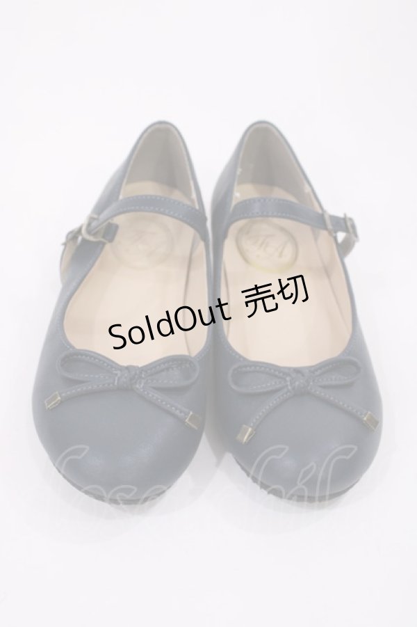 画像1: F&A / リボンストラップパンプス S/22.5〜23.0cm D/GREEN H-25-09-19-1040-LO-SH-NS-ZH (1)