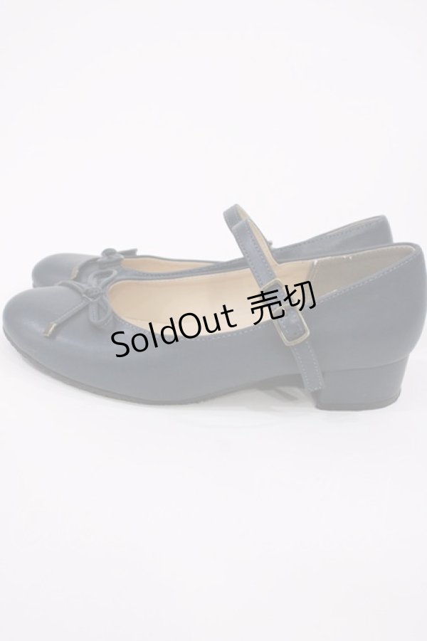 画像2: F&A / リボンストラップパンプス S/22.5〜23.0cm D/GREEN H-25-09-19-1040-LO-SH-NS-ZH (2)