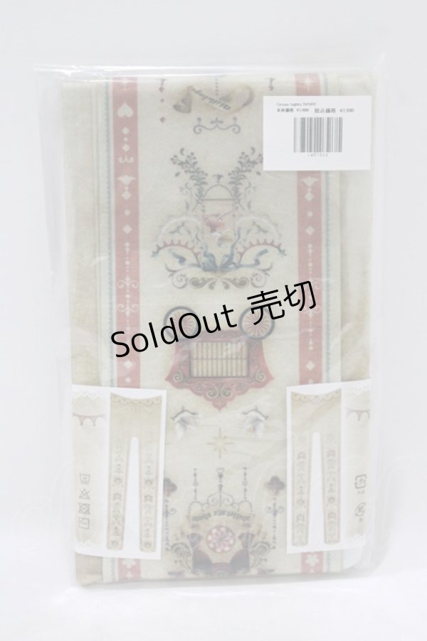 画像2: abilletage / CIRCUSタイツ  アイボリー H-25-09-19-060-GO-AC-KB-ZH (2)