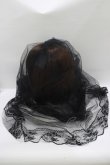 画像1: Estrellas / ロングヴェールマルチクリップ  ブラック H-25-09-19-061-EL-AC-KB-ZH (1)