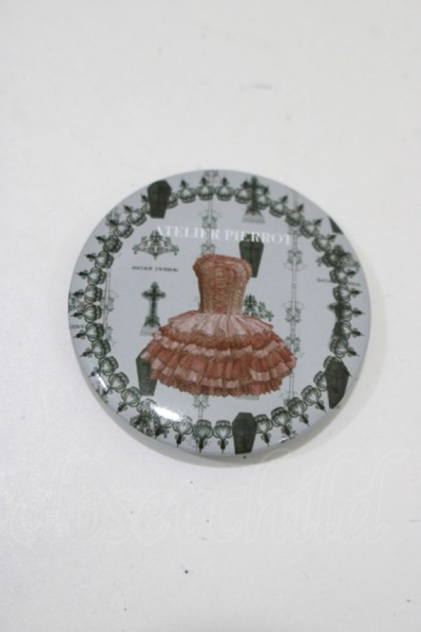 画像1: ATELIER PIERROT / 缶バッジ   H-25-09-19-072-EL-ZA-KB-ZH (1)