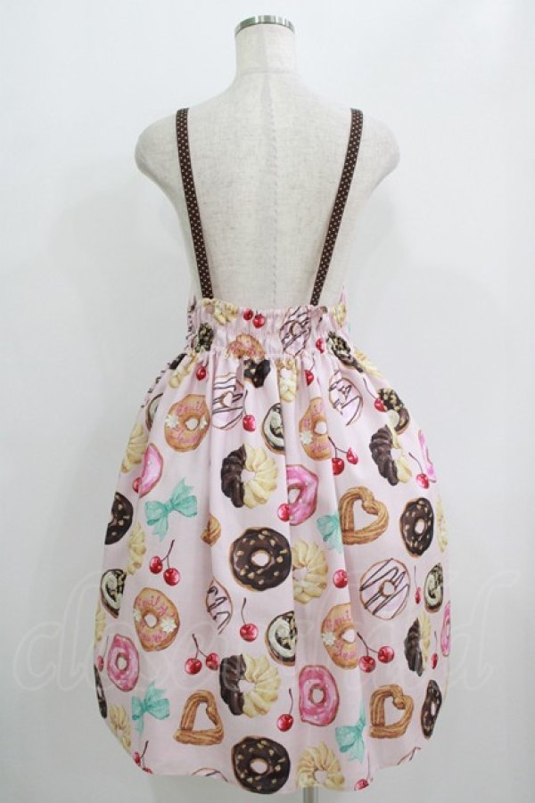 画像3: Emily Temple cute / manyドーナツキャミソールワンピース  ピンク H-25-09-19-001-ET-OP-KB-ZH (3)