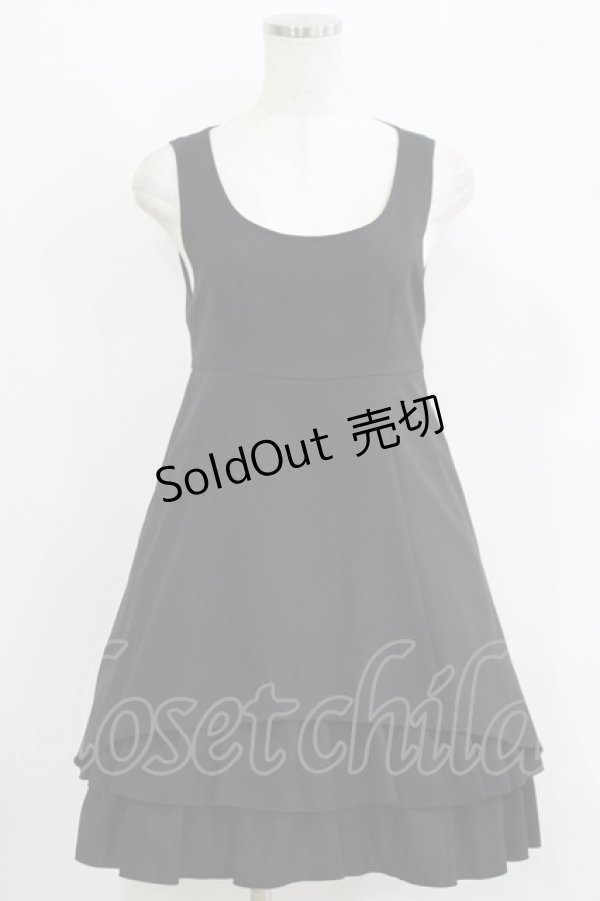 画像1: MIHO MATSUDA / ワンピース・キキィ S ブラック H-25-09-19-010-GO-OP-KB-ZH (1)