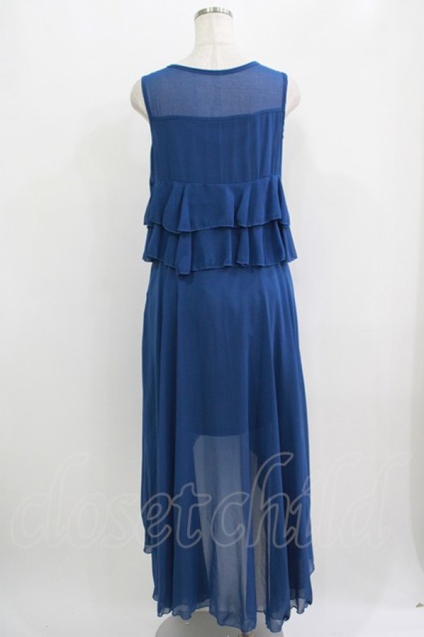 画像3: Rozen Kavalier / シアーフリルワンピース  ブルー H-25-09-19-016-OO-OP-KB-ZH (3)