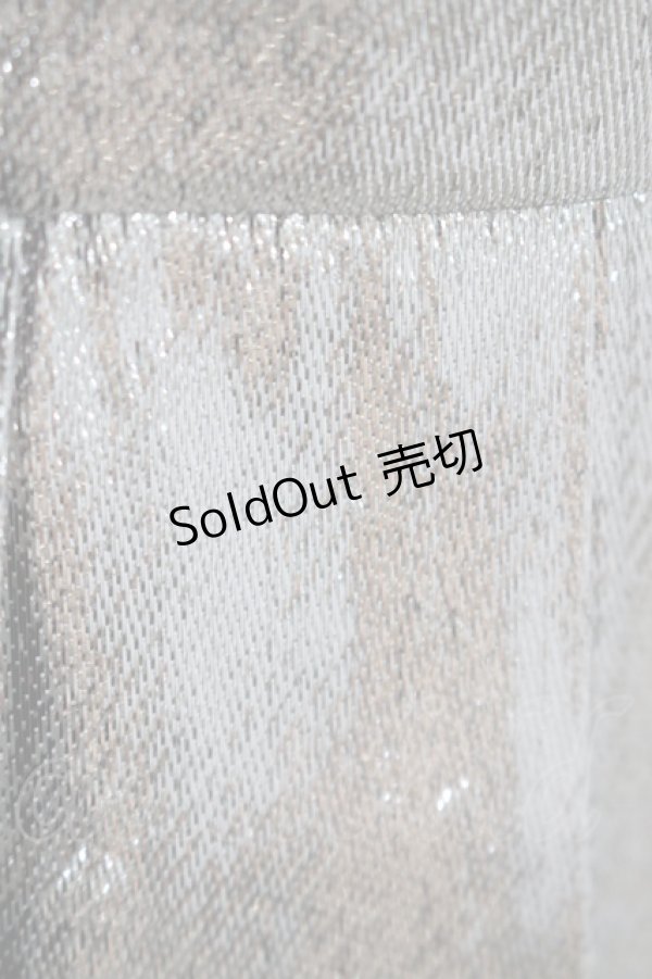 画像4: MILK / スパークルスクールスカート  シルバー H-25-09-19-021-ML-SK-KB-ZH (4)