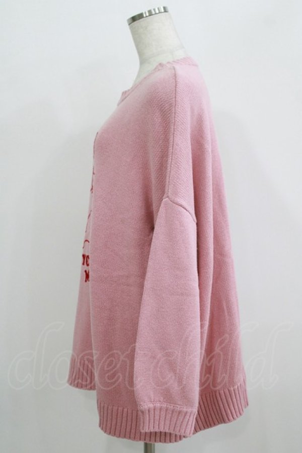 画像2: Candy Stripper / MAKE YOURSELF KNIT 2 ピンク H-25-09-20-028-PU-TO-KB-ZH (2)