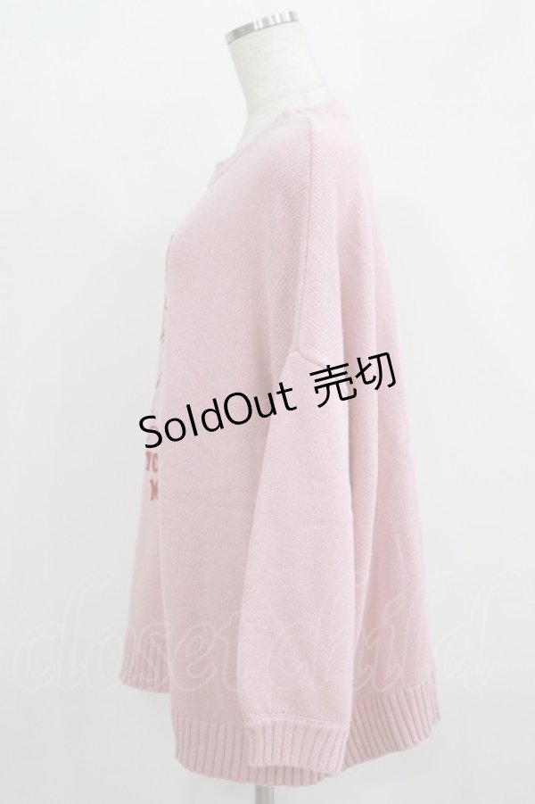 画像2: Candy Stripper / MAKE YOURSELF KNIT 2 ピンク H-25-09-20-028-PU-TO-KB-ZH (2)