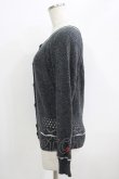 画像2: RNA / ラメラインニットカーディガン  グレー H-25-09-20-030-PU-TO-KB-ZH (2)