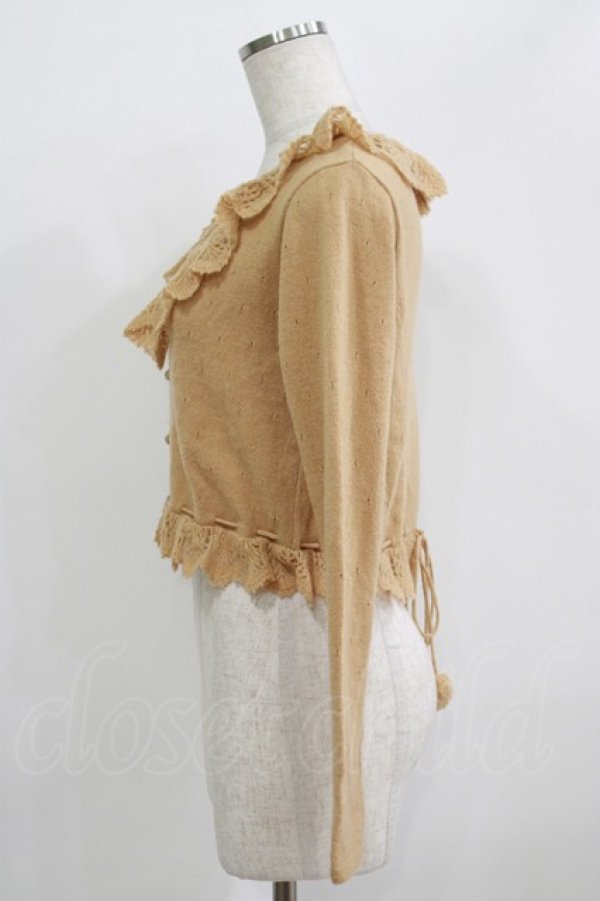 画像2: MILK / フルラージュ カーデ  ベージュ H-25-09-20-031-ML-TO-KB-ZH (2)