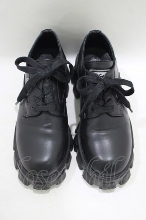画像: YOSUKE / レースアップシューズ 36(約23cm) ブラック H-25-09-20-066-PU-SH-KB-ZH