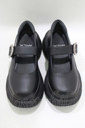画像: MILK / Babyスニーカー S(23cm) ブラック H-25-09-20-068-ML-SH-KB-ZH