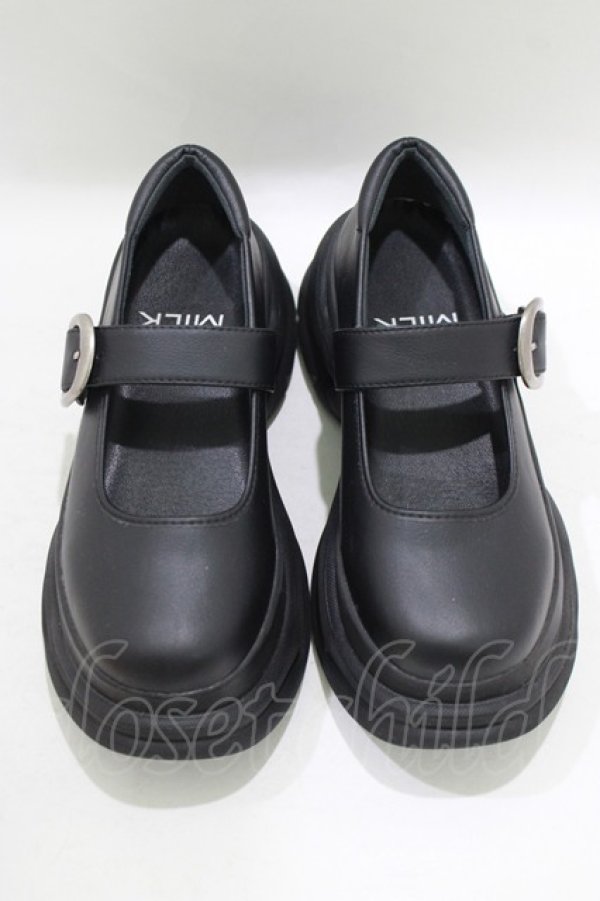 画像1: MILK / Babyスニーカー S(23cm) ブラック H-25-09-20-068-ML-SH-KB-ZH (1)