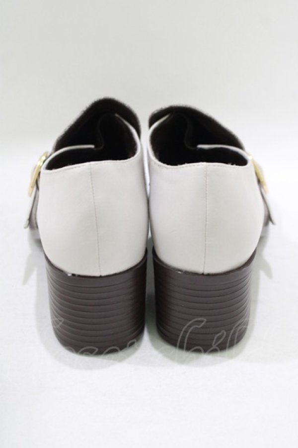 画像3: あしながおじさん / ベルテッドローファーパンプス 22.5 ベージュ H-25-09-20-071-PU-SH-KB-ZH (3)