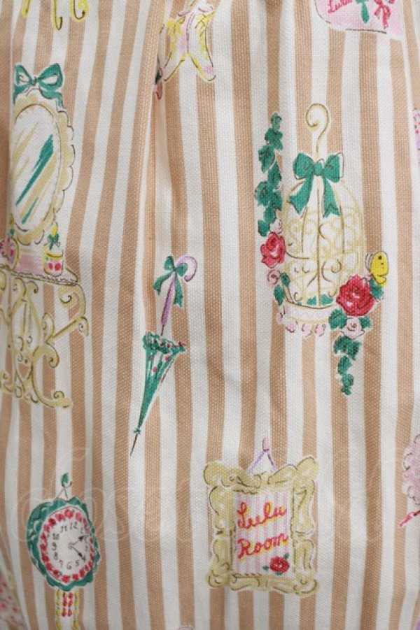 画像4: Emily Temple cute / LuLuルームノースリーブワンピース  チャ H-25-09-20-009-ET-OP-KB-ZH (4)