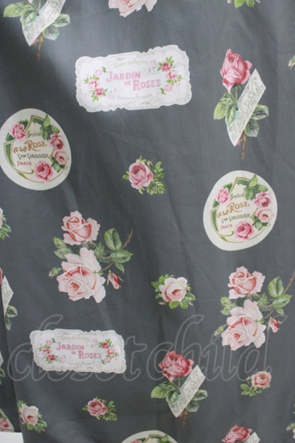 画像4: Melody BasKet / Precious Roseフリルカラーワンピース TallM グレー H-25-09-20-001-LO-OP-KB-ZH (4)