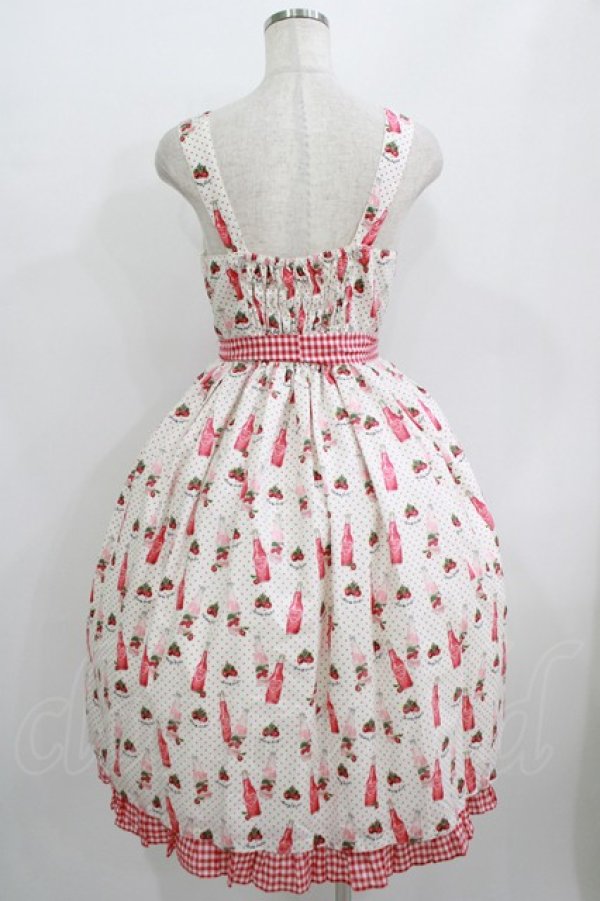 画像3: Melody BasKet / Cherry soda popジャンパースカート  アイボリー H-25-09-20-002-LO-OP-KB-ZT340 (3)