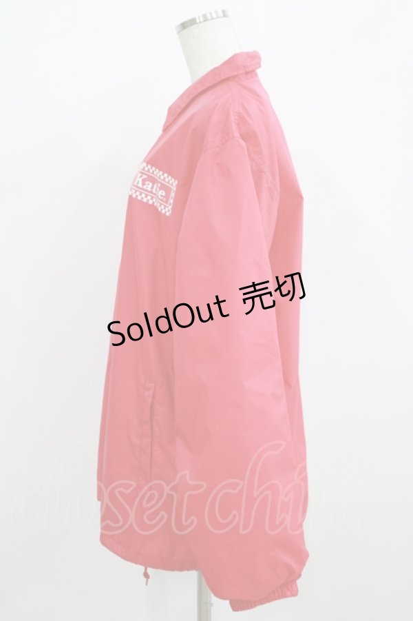 画像2: Katie / SOUVENIR BEAR coach jacket L レッド H-25-09-20-018-LO-JA-KB-ZH (2)
