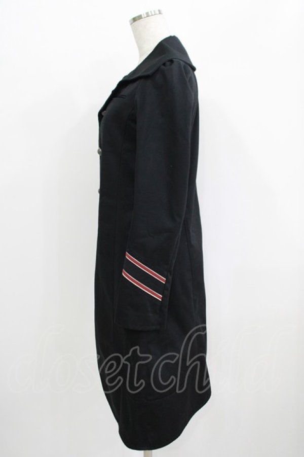 画像2: ZOESTYLES / ドラキュラ番長ロングジャケット  ブラック H-25-09-20-022-GO-JA-KB-ZH (2)