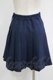 画像3: Fi.n.t / プリーツミニスカパン Free NAVY H-25-09-21-026-CA-PA-NS-ZH (3)