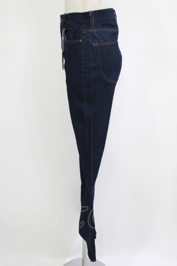 画像2: Fi.n.t / フレアーデニムパンツ M INDIGO H-25-09-21-027-CA-PA-NS-ZH (2)