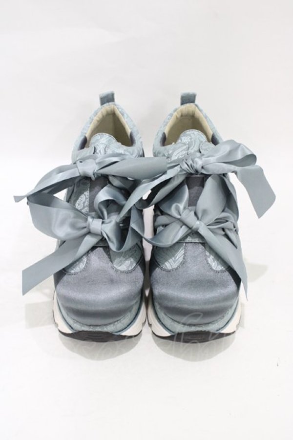 画像1: merry jenny / JQリボンスニーカー M ブルー H-25-09-21-1001-LO-SH-KB-ZH (1)