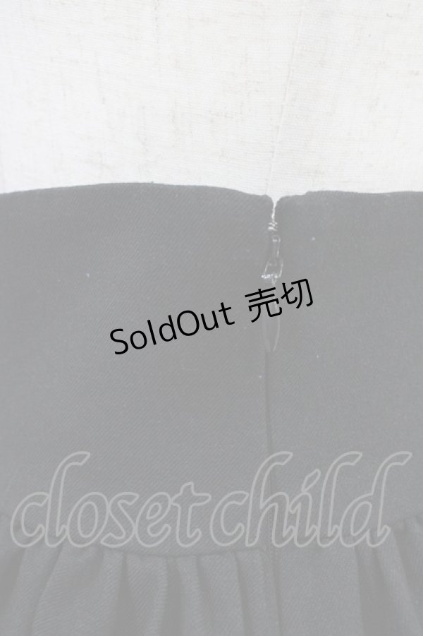 画像5: Moi-meme-Moitie / ハイウエストショートスカート  黒×青 H-25-09-21-1027-MO-SK-KB-ZH (5)