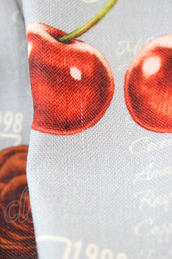 画像3: Emily Temple cute / TAFFYチョコレートワンピース  ブルーグレー H-25-09-21-1029-ET-OP-KB-ZH (3)