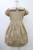 画像2: Emily Temple cute / クロテッドセーラーワンピース  ベージュ H-25-09-21-1031-ET-OP-KB-ZH (2)