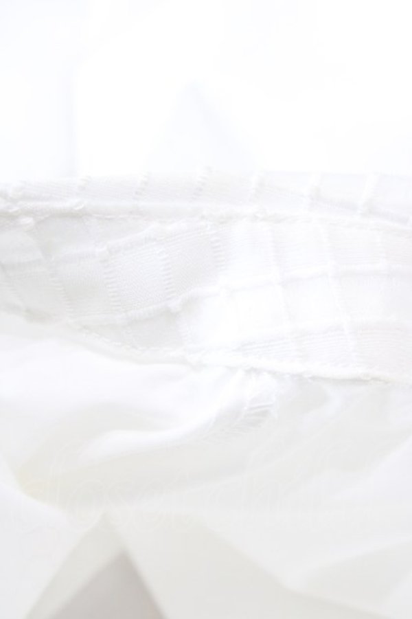 画像3: merry jenny / シアーギンガムシャツ  オフホワイト H-25-09-21-1048-LO-BL-KB-ZH (3)