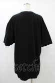 画像2: NieR Clothing / プリント半袖CUTSEW XL 黒 H-25-09-21-1055-PU-TO-KB-ZT374 (2)