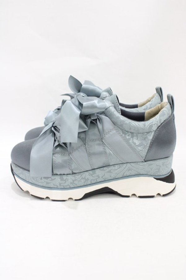 画像2: merry jenny / JQリボンスニーカー M ブルー H-25-09-21-1001-LO-SH-KB-ZH (2)